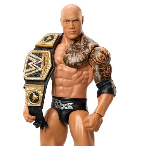 WWE The Rock Main Event Champions 5 Toy Wrestling Action Figure WWE The Rock Main Event Champions 5 Toy Wrestling Action Figure von WWE