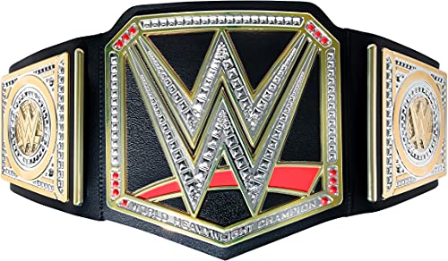 WWE Y7011 - World Championship Gürtel, Spielzeug, tolles Geschenk für Kinder ab 6 Jahren[Exklusiv bei Amazon] von WWE