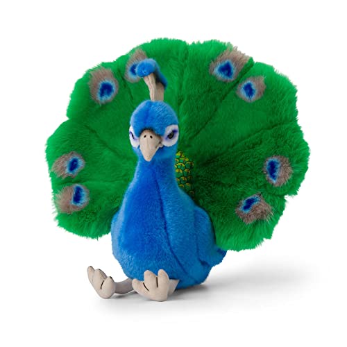 WWF Plüsch 01110 - Plüschtier Pfau, lebensecht gestaltetes Kuscheltier, ca. 23 cm groß, wunderbar weich und kuschelig, Handwäsche möglich WWF Plüsch 01110 - Plüschtier Pfau, lebensecht gestaltetes Kuscheltier, ca. 23 cm groß, wunderbar weich und kuschelig, Handwäsche möglich von WWF