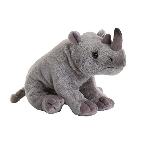 WWF Plüsch WWF00350, WWF Plüschtier Nashorn [Soft] (18cm), realistisch gestaltetes Plüschtier, Super weiches, lebensecht gestaltetes Plüschtier zum Knuddeln und Liebhaben, Handwäsche möglich von WWF