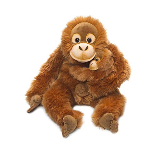 WWF WWF16112 World Wildlife Fund Orang-utan Plüsch-Gepard 23cm, braun, 25 cm von WWF