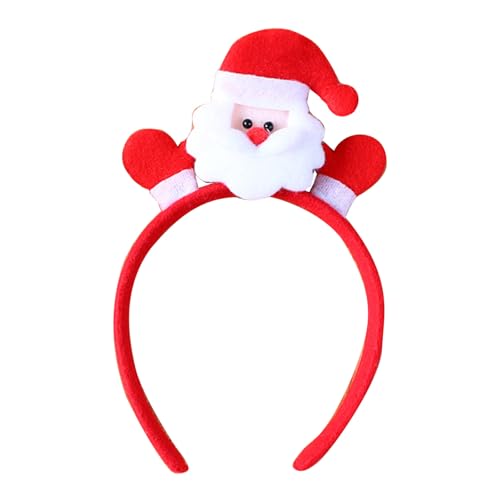 WWHJR Frohe Weihnachten Dekorationen Party Requisiten Rentier Hairhoop Weihnachten Weihnachtsmann Stirnband Bühne Requisiten Festival Party Supplies von WWHJR