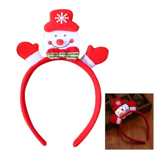 WWHJR Frohe Weihnachten Dekorationen Party Requisiten Rentier Hairhoop Weihnachten Weihnachtsmann Stirnband Bühne Requisiten Festival Party Supplies von WWHJR