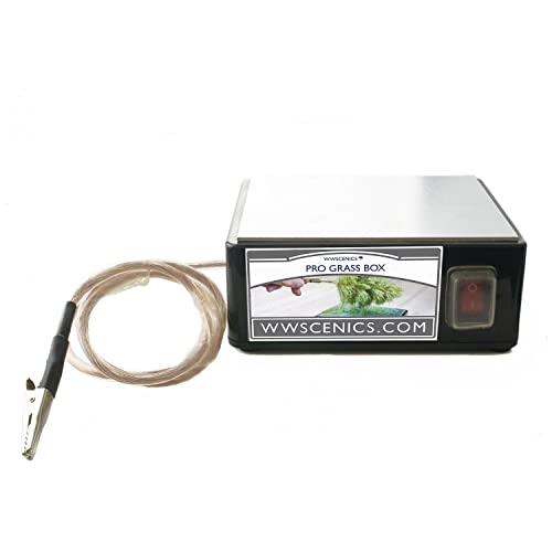 War World Scenics Pro Grass Box Beflockung Gerät - Karten Basteln Kunstgewerbe Elektrostatische Machine für Heimwerker Flocke Flocken Statische Fasern Modell War World Scenics Pro Grass Box Beflockung Gerät - Karten Basteln Kunstgewerbe Elektrostatische Machine für Heimwerker Flocke Flocken Statische Fasern Modell von WWS War World Scenics