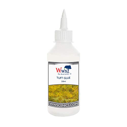 War World Scenics Statische Grasbüschel-Kleber 250ml für Modellbau Modellbahn Tabletop Gelände Modell Diorama War World Scenics Statische Grasbüschel-Kleber 250ml für Modellbau Modellbahn Tabletop Gelände Modell Diorama von WWS War World Scenics