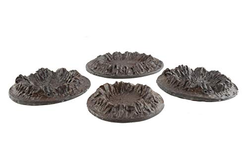 War World Gaming World at War Bomben-Krater x 4 - 28mm WW1 WW2 Tabletop Gelände Modellbau von War World Gaming