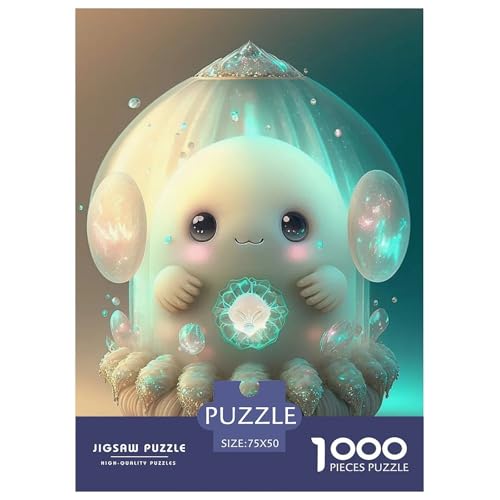 1000 Teile Süße Monster für Erwachsene Schwierige Puzzles Puzzles für Erwachsene Lernspiel Herausforderungsspielzeug 1000 Teile (75x50cm) von WXMMoney