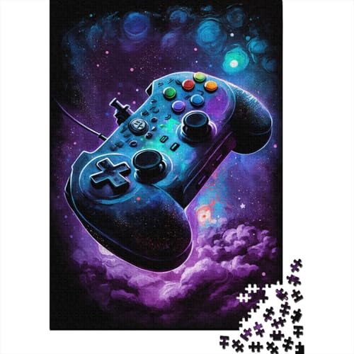 300-teiliges Galaxy Art-Spiel-Puzzle für Erwachsene, kreatives rechteckiges Puzzle, lustiges Lernspielzeug, 300 Teile (40 x 28 cm) von WXMMoney