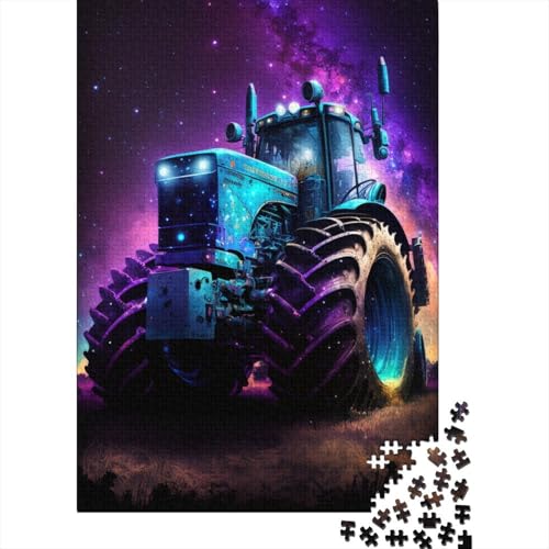 300-teiliges Puzzle, Galaxie-Traktor, für Kinder, Puzzle, Lernspielzeug, 300 Stück (40 x 28 cm) von WXMMoney