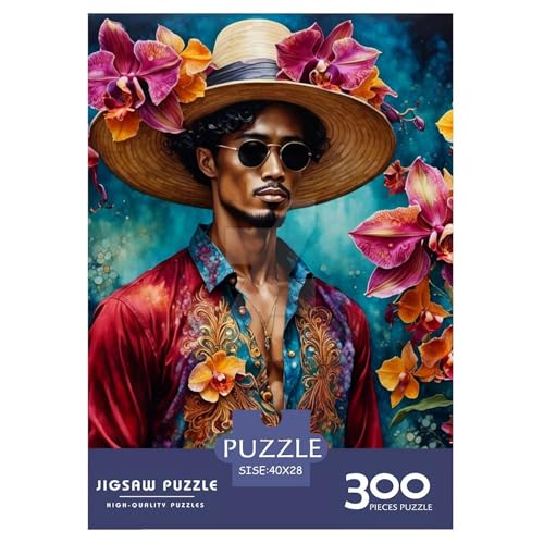 300-teiliges Puzzle „Jungs im Sommer“, Puzzle für Erwachsene und Teenager, Erwachsene ab 14 Jahren, 300 Teile (40 x 28 cm) von WXMMoney