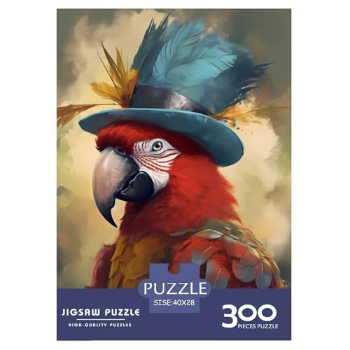 300-teiliges Puzzle mit Tierkunst und Vögeln, Puzzle für Erwachsene, ab 14 Jahren, 300 Teile (40 x 28 cm) von WXMMoney