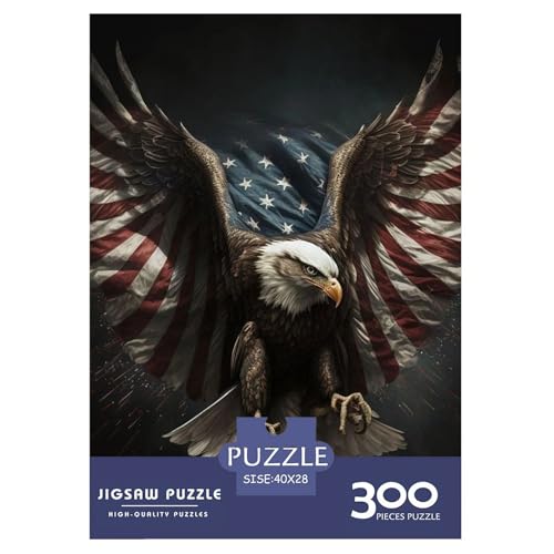 300-teiliges Puzzle mit Tierkunst und Vögeln, für Erwachsene und Teenager, 300 Teile (40 x 28 cm) von WXMMoney