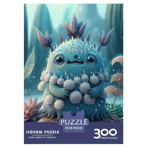 300-teiliges Puzzle mit süßen Monstern für Erwachsene, Puzzles für Erwachsene und Teenager, Erwachsene ab 14 Jahren, 300 Teile (40 x 28 cm) von WXMMoney