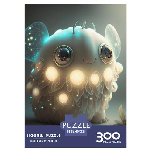 300-teiliges Puzzle mit süßen Monstern für Erwachsene Teenager. Puzzles für Erwachsene und Teenager, Erwachsene ab 14 Jahren. 300 Teile (40 x 28 cm) von WXMMoney