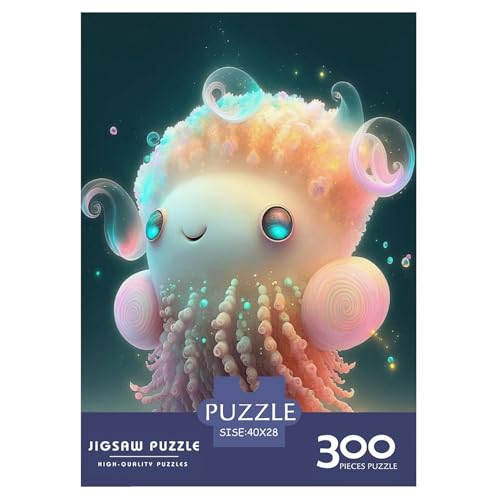 300-teiliges Puzzle mit süßen Monstern für Erwachsene Teenager. Puzzles für Erwachsene und Teenager, Erwachsene ab 14 Jahren. 300 Teile (40 x 28 cm) von WXMMoney