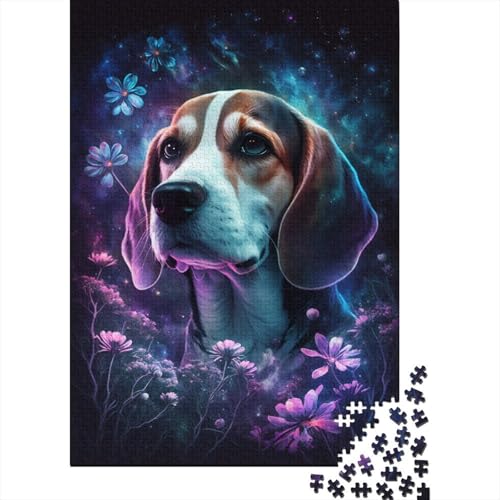 500-teiliges Puzzle für Erwachsene, Space Beagle, Puzzles für Kinder, Puzzles 500-teilig, Spielspielzeug für Kinder, Familienpuzzles, Geschenk, 500 Stück (52 x 38 cm) von WXMMoney