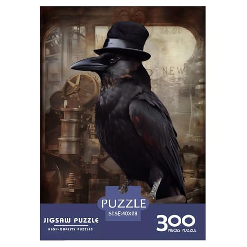 Animal Art Vogel-Puzzle, 300 Teile, für Erwachsene und Teenager ab 12 Jahren, 300 Teile (40 x 28 cm) von WXMMoney