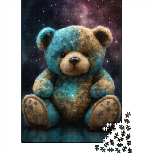 Art Bears Puzzles für Kinder, 1000-teiliges Puzzle für Kinder, Puzzlespaß zum Entspannen, 1000 Teile (75 x 50 cm) von WXMMoney