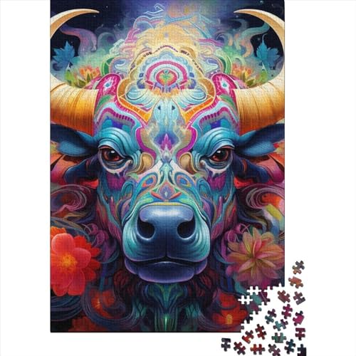 Art Bull 1000 Stück Puzzle Für Erwachsene 1000 Stück Puzzle Für Erwachsene-Crazy Candy-1000 Stück Puzzle Große Puzzles Kinder Lernspiel Spielzeug Geschenk Für Die Wanddekoration Puzzel 1000pcs (75x50c von WXMMoney