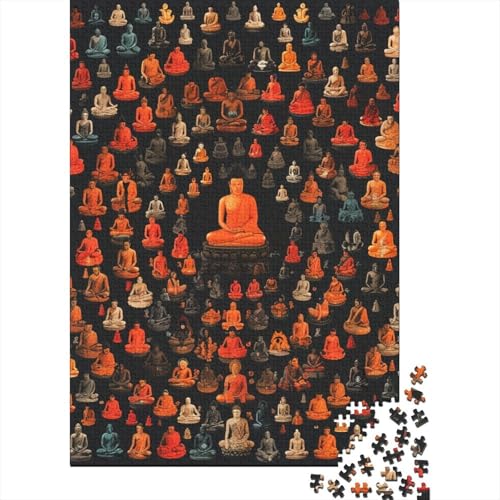 Buddhistisches Puzzle mit 300 Teilen, Puzzles für Teenager, Geschenke, Puzzles für Erwachsene, Teenager, 300 Teile (40 x 28 cm) von WXMMoney