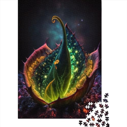 Cosmic Carnivore Succulent Puzzle 1000 Teile,Puzzle Für Erwachsene, Impossible Puzzle, Geschicklichkeitsspiel Für Die Ganze Familie,Puzzle Farbenfrohes,Puzzle-Geschenk,Raumdekoration Puzzel 1000pcs (7 von WXMMoney