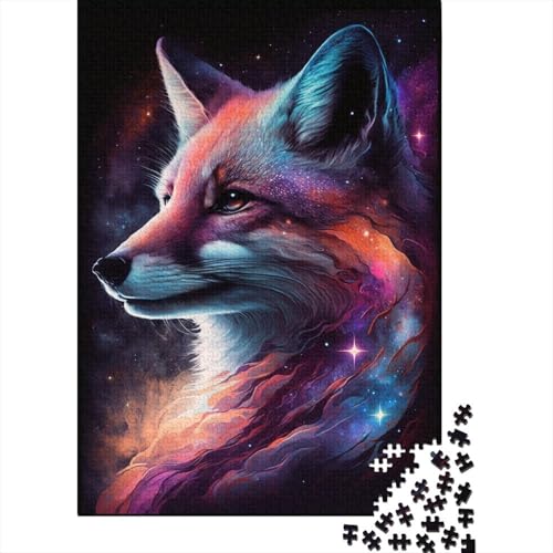 Fox Galaxy Puzzle 500 Teile Puzzle für Kinder, Denkspiel, Puzzlespielzeug für Kinder, 500 Teile (52 x 38 cm) von WXMMoney