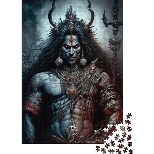 Holzpuzzle 1000 Teile Dark Lord15 Holzpuzzles Lernpuzzles Spielzeug für Jungen und Mädchen Weihnachts- und Geburtstagsgeschenk (75x50cm) von WXMMoney