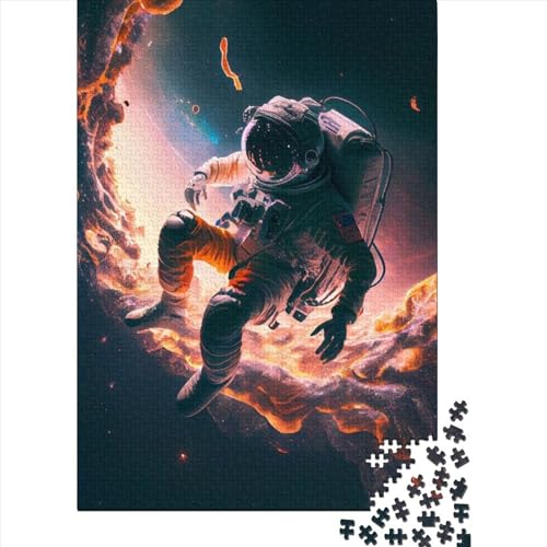 Holzpuzzle Colors_of_Space, 300-teiliges Puzzle für Erwachsene und Puzzle-Herausforderungsspielzeug, 300 Teile (40 x 28 cm) von WXMMoney