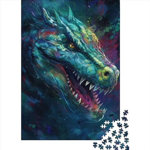 Krokodilmythologie, 1000 Puzzles für Kinder/Erwachsene/Gedankenspiel, Puzzle, Familienspiele, Puzzles 1000 Teile (75 x 50 cm) von WXMMoney