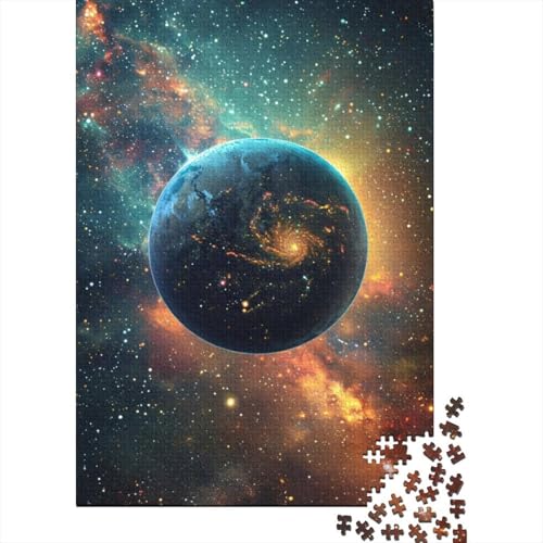 Puzzle „Cosmic Dream Planet“ 500 Teile Puzzle für Kinder, Denkspiel, Puzzlespielzeug für Kinder, 500 Teile (52 x 38 cm) von WXMMoney