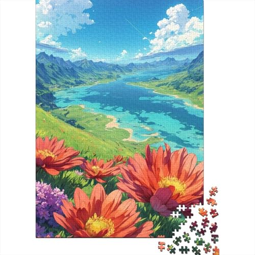 Puzzle für Erwachsene, 300 Teile, Morgenspaziergang-Puzzles, Puzzles für Erwachsene, Lernspiel, Herausforderungsspielzeug, 300 Teile (40 x 28 cm) von WXMMoney