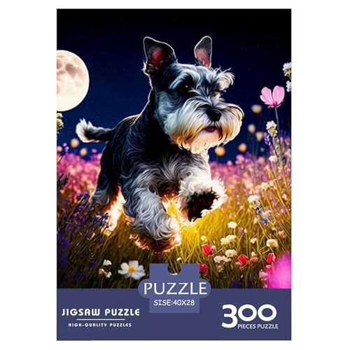 Puzzle für Erwachsene, Tierkunst, Hund, Holzpuzzle für Teenager, Geschenke, Heimdekoration, Puzzlespielzeug, 300 Teile (40 x 28 cm) von WXMMoney