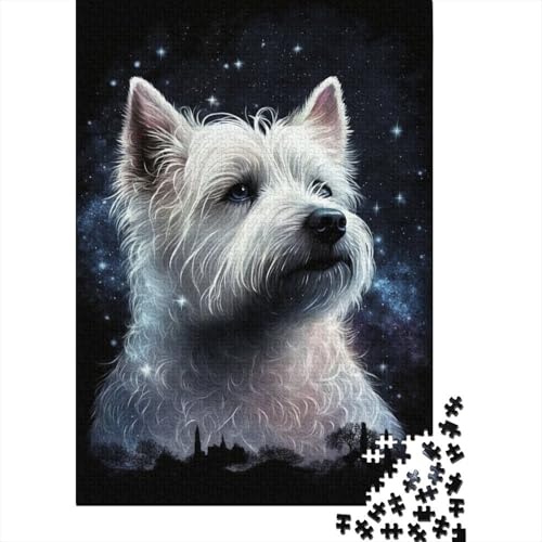 Puzzle für Kinder, 300 Teile, Galaxie-Tier- und Hunde-Puzzle für Kinder, anspruchsvolles Denkspiel, 300 Teile (40 x 28 cm) von WXMMoney