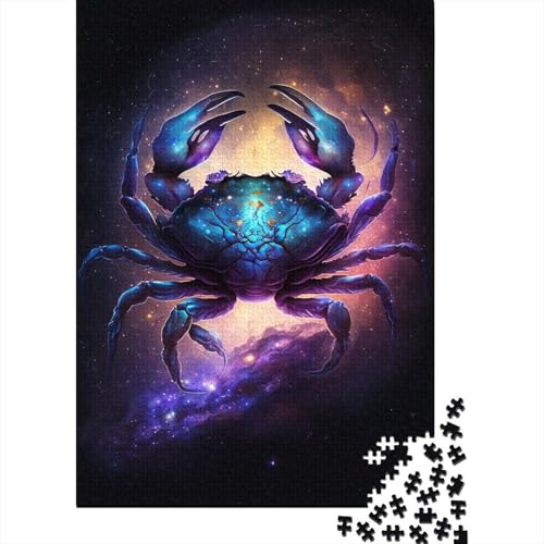 Puzzle für Kinder, 300-teiliges Galaxy Crab-Puzzle für Kinder, anspruchsvolles Denkspiel, 300 Teile (40 x 28 cm) von WXMMoney