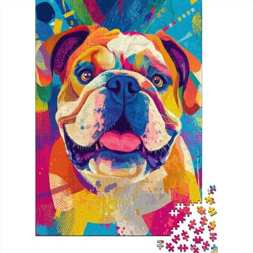 Puzzle für Kinder 300, Shar-Pei-Puzzle, Lernspielzeug, gutes Puzzle-Geschenk für Kinder, Heimdekoration, 300 Teile (40 x 28 cm) von WXMMoney