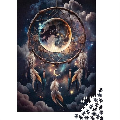 WXMMoney Dreamcatcher Tales Puzzle 1000 Teile Erwachsener Kniffel Spaß Für Die Ganze Familie - Abwechslungsreiche 1000 Puzzleteilige Motive Puzzle Erwachsene, Puzzel 1000pcs (75x50cm) von WXMMoney