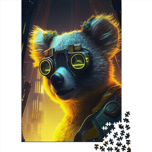 WXMMoney Koala 2 Puzzle 1000 Teile,Puzzlespiel Für Erwachsene,Impossible Puzzle,Puzzle Geschicklichkeitsspiel Für Die Ganze Familie, Geschenke Für Männer/Frauen Erwachsenen Puzzel 1000pcs (75x50cm) von WXMMoney