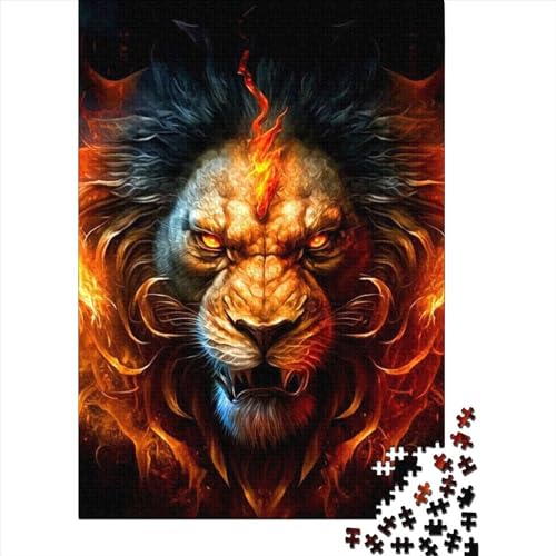 WXMMoney Lion 8 Puzzlespiel 1000 Teile, Puzzle Erwachsene 1000 Teile, Impossible Puzzle Geschicklichkeitsspiel Für Die Ganze Familie, Puzzle Erwachsene 1000 Teile Puzzel 1000pcs (75x50cm) von WXMMoney