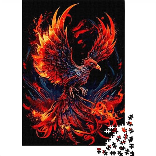 WXMMoney Phoenix9 Puzzle 1000 Teile,Puzzlespiel Für Erwachsene,Impossible Puzzle,Puzzle Geschicklichkeitsspiel Für Die Ganze Familie, Geschenke Für Männer/Frauen Erwachsenen Puzzel 1000pcs (75x50cm) von WXMMoney