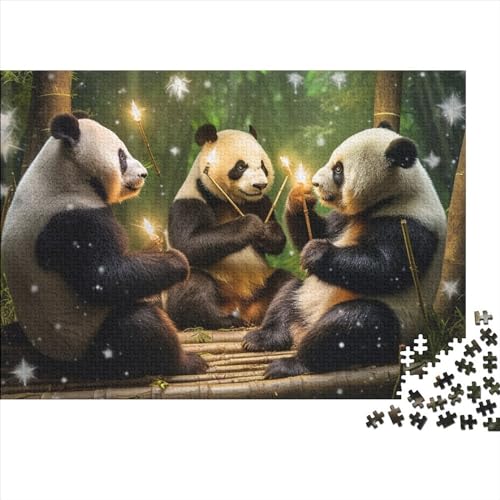 WXMMoney Puzzle für Erwachsene und Teenager, 1000 Teile, Gaming-Puzzles, Galaxie-Panda-Puzzle, Lernspiele, Familienaktivitäten, 1000 Teile (75 x 50 cm) von WXMMoney