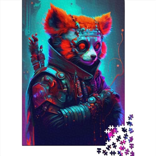 WXMMoney Red Panda Puzzle 1000 Teile Erwachsener Kniffel Spaß Für Die Ganze Familie - Abwechslungsreiche 1000 Puzzleteilige Motive Puzzle Erwachsene, Puzzel 1000pcs (75x50cm) von WXMMoney