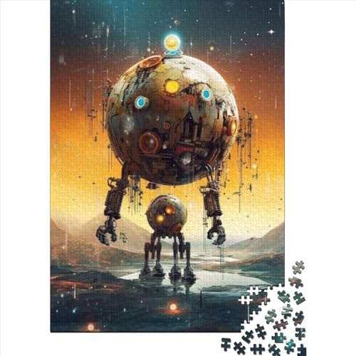 WXMMoney Robot_War Puzzlespiel 1000 Teile, Puzzle Erwachsene 1000 Teile, Impossible Puzzle Geschicklichkeitsspiel Für Die Ganze Familie, Puzzle Erwachsene 1000 Teile Puzzel 1000pcs (75x50cm) von WXMMoney