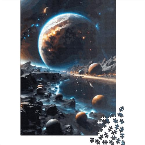 WXMMoney Rocky World Puzzle 1000 Teile Erwachsener Kniffel Spaß Für Die Ganze Familie - Abwechslungsreiche 1000 Puzzleteilige Motive Puzzle Erwachsene, Puzzel 1000pcs (75x50cm) von WXMMoney