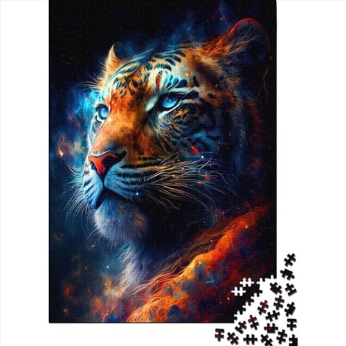 WXMMoney Tiger 17 1000 Teile,Impossible Puzzle,Geschicklichkeitsspiel Für Die Ganze Familie, Erwachsenen Puzzlespiel Puzzel 1000pcs (75x50cm) von WXMMoney