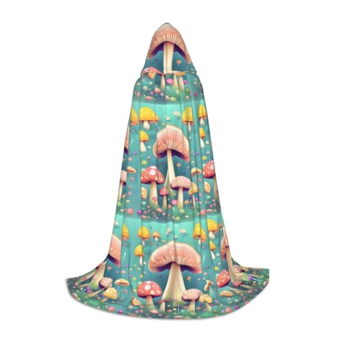 WXZYFP Hübsche kleine Pilze, kleiner Kapuzenumhang für Teenager, geeignet für Halloween und Themenpartys, leicht zu waschen und zu pflegen. WXZYFP Hübsche kleine Pilze, kleiner Kapuzenumhang für Teenager, geeignet für Halloween und Themenpartys, leicht zu waschen und zu pflegen. von WXZYFP
