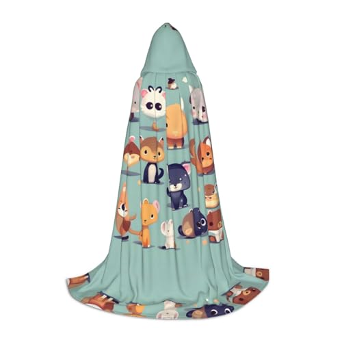 WXZYFP Niedliche kleine Tiere, kleiner Kapuzenumhang für Teenager, geeignet für Halloween und Themenpartys, leicht zu waschen und zu pflegen. WXZYFP Niedliche kleine Tiere, kleiner Kapuzenumhang für Teenager, geeignet für Halloween und Themenpartys, leicht zu waschen und zu pflegen. von WXZYFP