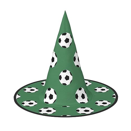 Fußball-Hexenhut, 38,1 cm, großer Hexenhut für Hexenkostüm, Zaubererhut, Cosplay-Zubehör, 3 Stück von WYCZHY