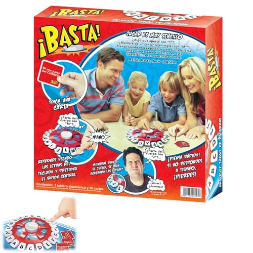 Basta Juego De Mesa Español, Juego De Mesa Basta, Think A Words Game, Juguete Educativo De ARompecabezas, Juego De Aprendizaje Interactivo von WYFDMNN