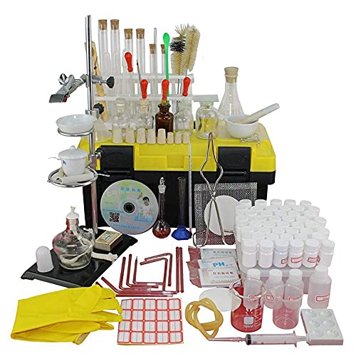 Labor-Magnetmischer, Elektroofen, Einstiegsklasse, Chemische Experimentierbox, Chemisches Reagenz, Komplettes Set, Junior High School, Chemie-Experiment, Glasinstrument von WYMDL