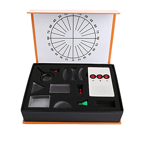 Laborausrüstung, Optisches Prisma, Konkaves, Konvexes Linsenprisma-Set Zum Unterrichten Von Licht, Physikalischem Optischem Kit, Kindergeschenk, Spielzeug von WYMDL